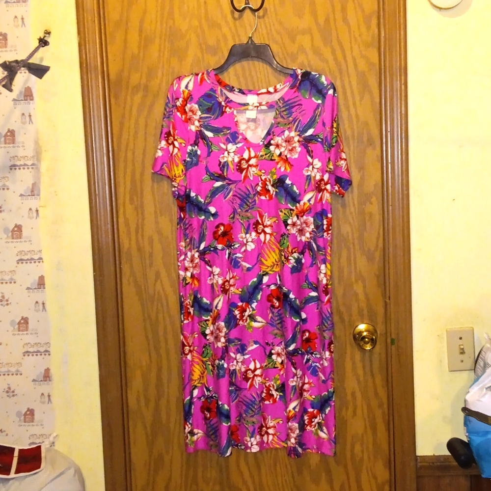 Pink Coconut Boutique casual dress size XL